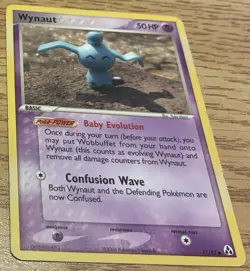 Pokemon TCG EX Legend Maker Wynaut 71/92 Common - Image 1