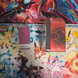 Pokemon Destined Rivals Booster Bundle + Team Rocket Persian Tin Factory Sealed - Image 3