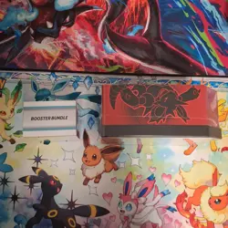 Pokemon Destined Rivals Booster Bundle + Team Rocket Persian Tin Factory Sealed - Image 5
