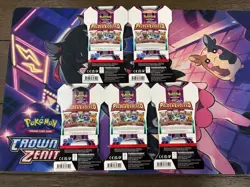 Pokemon TCG Paldea Evolved Sleeved Booster Full Art Set New/Sealed 5 Packs - Image 2