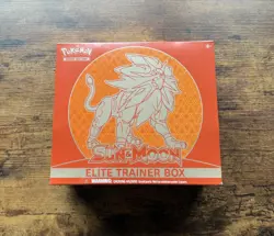 Pokemon Sun & Moon Elite Trainer Box ETB Solgaleo Factory Sealed TCG - Image 2