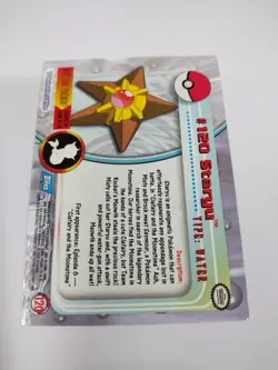 MINT 2000 Topps Pokemon TV Animation Edition Series 3 Non Holo #120 Staryu - Image 4
