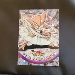 NM/LP 2000 Topps Pokemon TV Animation Edition Series 3 Non Holo #141 Kabutops - Image 1