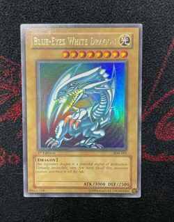 Yugioh - Blue-Eyes White Dragon (SDK-001) - Starter Deck: Kaiba 1st Edition VLP - Image 1