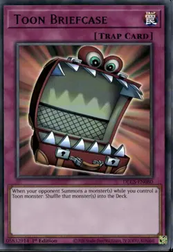 Toon Briefcase Purple Ultra Rare DLCS-EN080 Yu-Gi-Oh! - Image 1