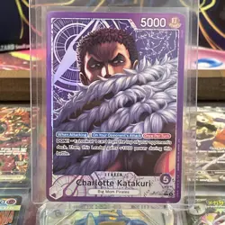 One Piece A Fist of Divine Speed : Charlotte Katakuri OP11-062 Alt Art Leader - Image 2