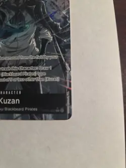 One Piece Kuzan Super Rare Alt Art OP10-082 Foil Character Card CLEAN - Image 3