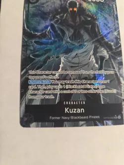 One Piece Kuzan Super Rare Alt Art OP10-082 Foil Character Card CLEAN - Image 5