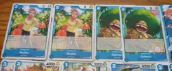 One piece Cards Nami East Blue Deck Sanji's Pilaf, Kaya, Bell Mere, Apis + Moreb - Image 2