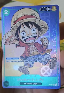 Monkey.D.Luffy (037) (1st Anniversary Tournament) P-037 One Piece Promo Foil - Image 4