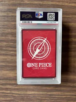 One Piece Op10 #022 Trafalgar Law Leader Alternate Art PSA 10 - Image 2