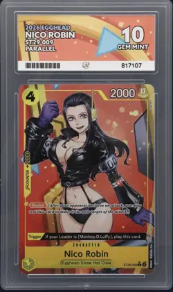 Nico Robin ST29-009 Egghead Promo ENGLISH One Piece CCG - ACE 10 - Image 1