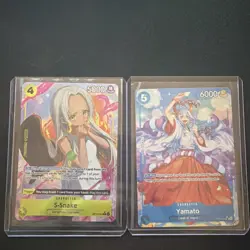 One Piece TCG OP13 OP13-054 Yamato Alt-Art Blue SR English And S-Snake Alt - Image 1