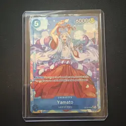 One Piece TCG OP13 OP13-054 Yamato Alt-Art Blue SR English And S-Snake Alt - Image 2