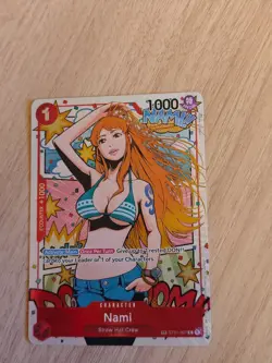 One Piece Card Game - Nami ST01-007 - Treasure Rare - Image 1