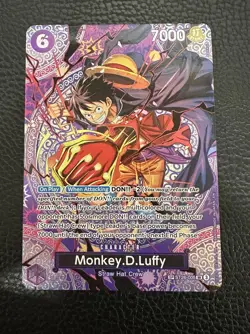 ONE PIECE OP-15 Adventure on KAMI's Island ST26-005 SP Monkey D. Luffy ENGLISH - Image 1