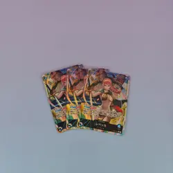 3X REBECCA V.2 ONE PIECE TCG OP04-039 2023 KINGDOMS OF INTRIGUE MINT JAPANESE - Image 1