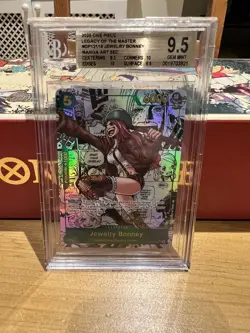 Jewelry Bonney Manga OP12-118 One Piece - Legacy Of The Master - BGS 9.5 - Image 1