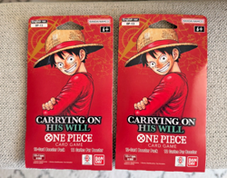 Lot Of 2x One Piece OP13 Sleeved Booster Packs - 2x OP13 - Sealed English - Image 1