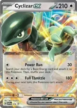 Cyclizar ex (#018) - Holofoil SV - Scarlet & Violet Promo Cards LP Pokemon - Image 1