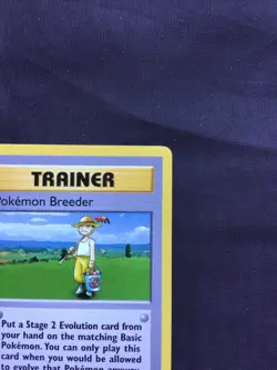 Pokemon Cards: Base Set 1st Edition Rare: Pokemon Breeder 76/102 - Image 3