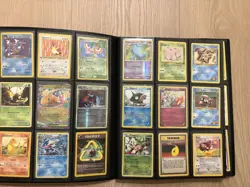 TCG Pokemon WOTC Cards in binder holos rares reverse holos vintage + modern - Image 2