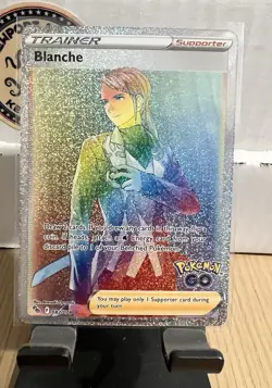 Pokemon Card Blanche 082/078 Secret Rainbow Rare Pokemon GO Near Mint - Image 1