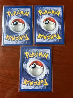 Pokemon TCG Base 2 18 Card Bundle 15 Trainer 3 Energy Rare Vintage Binder WOTC - Image 3