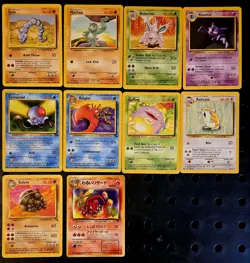 POKEMON TCG LOT OF 35 VINTAGE CARDS LP - Image 4