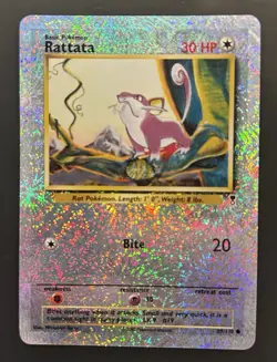 Pokemon Rattata 89/110 Legendary Collection Reverse Holo 30 HP Bite 20 Card - Image 1