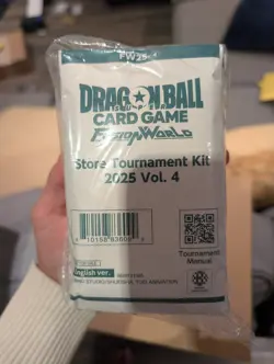 8xDragon Ball Super Card Game Fusion World Store Tournament Kit 2025 Vol.4 Seald - Image 1