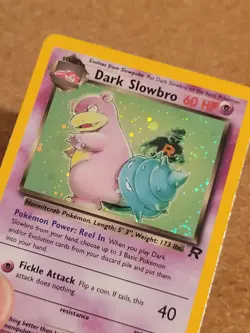 Pokemon TCG Dark Slowbro Holo Card Team Rocket - Image 2