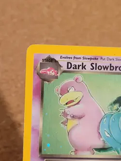 Pokemon TCG Dark Slowbro Holo Card Team Rocket - Image 4
