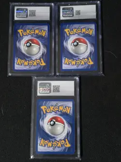 Pokemon CGC Graded 3 Card Vintage Lot - Image 2