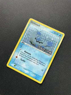 Pokemon Card EX Deoxys Reverse Holo Barboach 54/107 Stamped - Image 2
