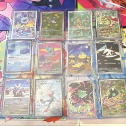 Pokemon cards Full Art Holo 12 Card lot - Image 1