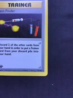 Pokemon Cards: Base Set 1st Edition Rare: Item Finder 74/102 - Image 4