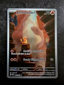 Pokemon TCG Charmander 168/165 SV Scarlet & Violet 151 Card NM Condition ENG - Image 1