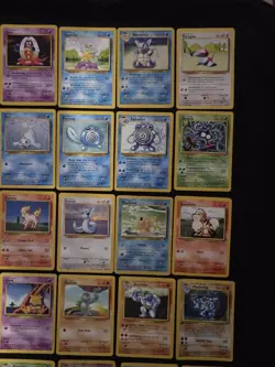 Pokemon TCG Base Set Lot Of 45 Cards (LP, MP And HP) See Photos - Image 4