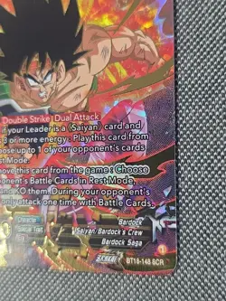 Bardock, Origin of the Legend SCR (BT18-148 Dragon Ball Super Card Game - Image 5