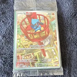 Pokemon Card Sleeves Lucario Black Blue Collectible Pokemon TCG Sealed Pack - Image 1