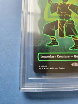 Toph, the First Metalbender- MTG Avatar The Last Airbender- Neon Ink Foil BGS 10 - Image 3