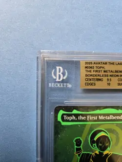 Toph, the First Metalbender- MTG Avatar The Last Airbender- Neon Ink Foil BGS 10 - Image 5