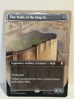 The Walls of Ba Sing Se - Borderless TLA 0329MTG - Image 1