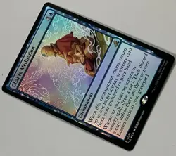 MTG Avatar: TLE Chakra Meditation Enchantment RARE FOIL #0091 - Image 2