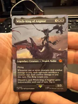 Witch-king of Angmar (Borderless) Lord of the Rings Regular 423 NM - Image 1