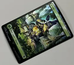 MTG Final Fantasy Commander Basic Land Forest COMMON CHOCOBO TRACK FOIL #0482 - Image 3