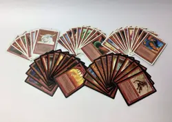 (55) MTG Red Bulk Lot 1994-2003 White & Black Old Border Magic: The Gathering - Image 5