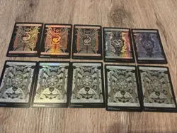 FOIL Fullart 10 Basic Lands, Standardlander, Phyrexia All Will Be One, Magic Mtg - Image 1