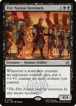 Fire Nation Sentinels [Avatar: The Last Airbender] MTG - Image 1